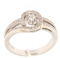 Ring Davite & Delucchi Woman in Gold Diamante 0.52 Ct AA 030529 0S - AA 030529 0S